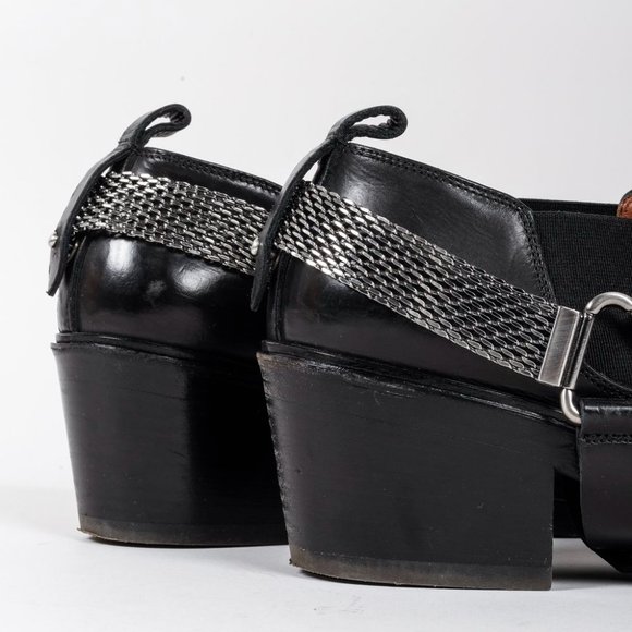 Sartore - Leather Western Ankle Boots - Picture 7 of 9